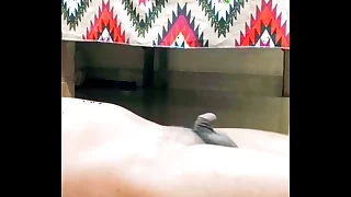 Suffocating clitty femboy twink exercising and show off despondent body and clitty on webcam part 1